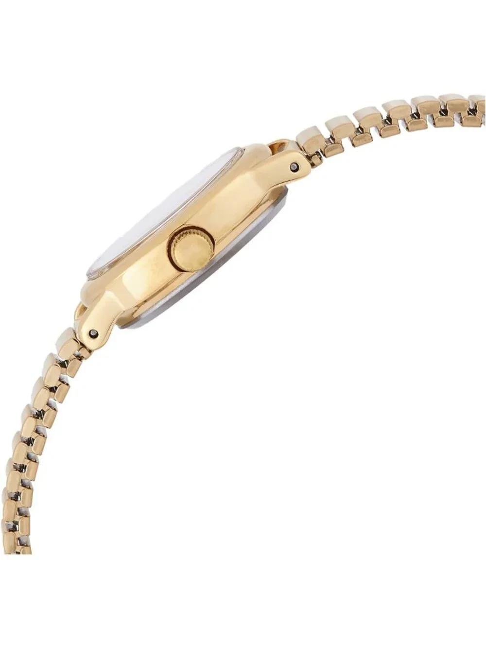 Women's Gold Analog Quartz Solid Cavatina Pearl Dial Oval Classic Wrist Watch